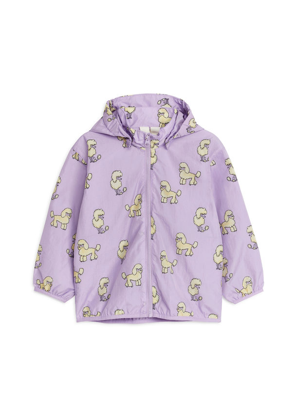 ARKET Lined Shell Jacket Lilac