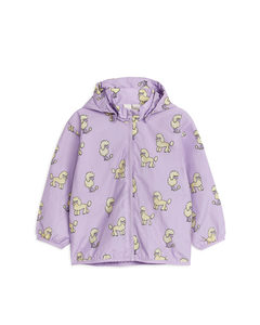 Lined Shell Jacket Lilac