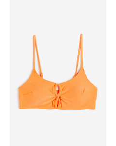 Padded Bikinitop Oranje