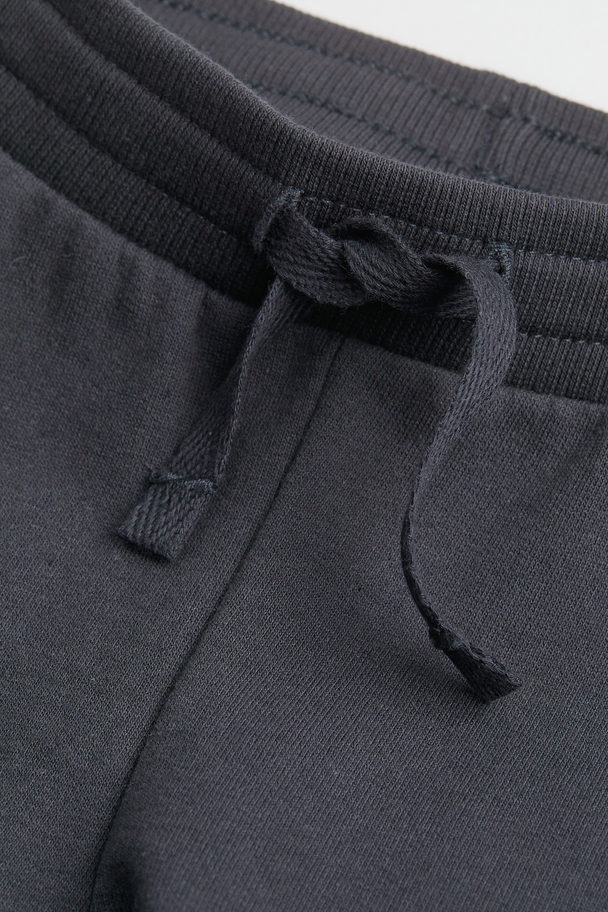 H&M 2-piece Sweatshirt Set Dark Grey