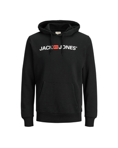 Jack & Jones Jwhcorp Old Logo Sweat Hood Zwart