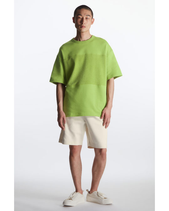 COS Oversized-fit Sweat T-shirt Green