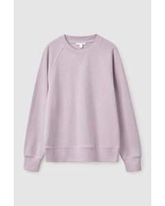 Relaxed-fit Terry Sweatshirt Lilac