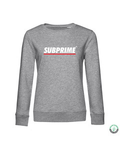Subprime Sweater Stripe Grey Grijs