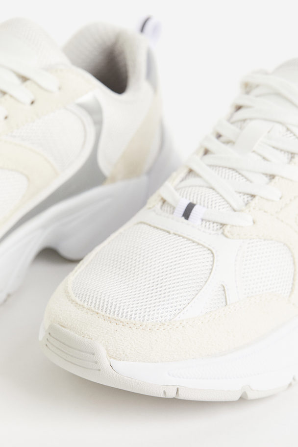 H&M Chunky Sneaker Hellbeige