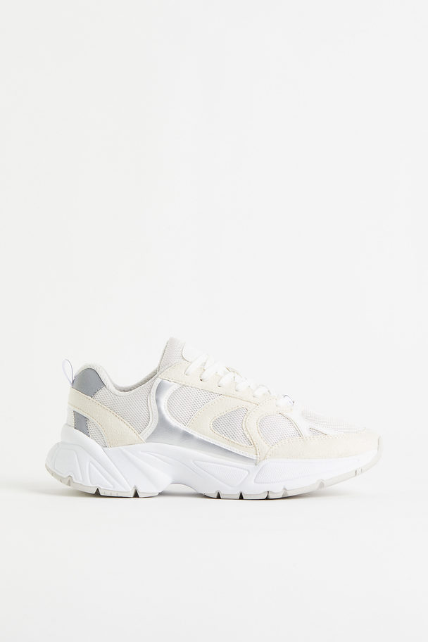 H&M Chunky Sneaker Hellbeige