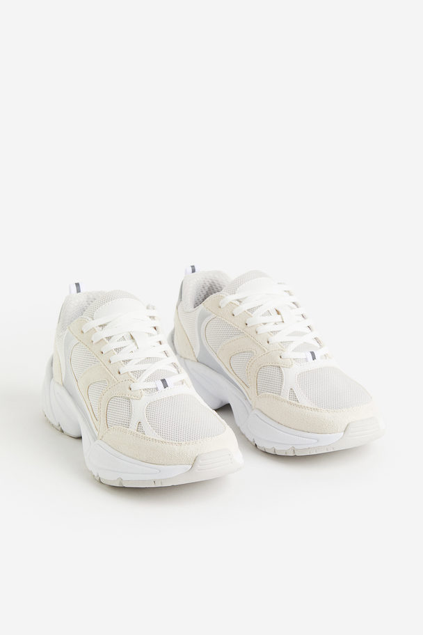 H&M Chunky Sneaker Hellbeige