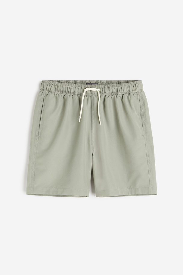 H&M Badeshorts Salbeigrün