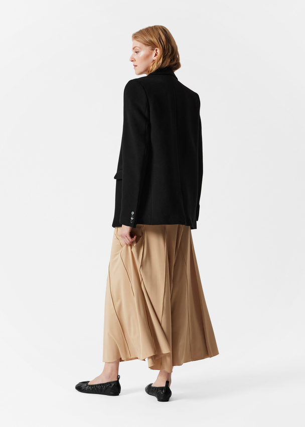 & Other Stories Oversize-Blazer Schwarz