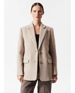 Oversize-Blazer Beige