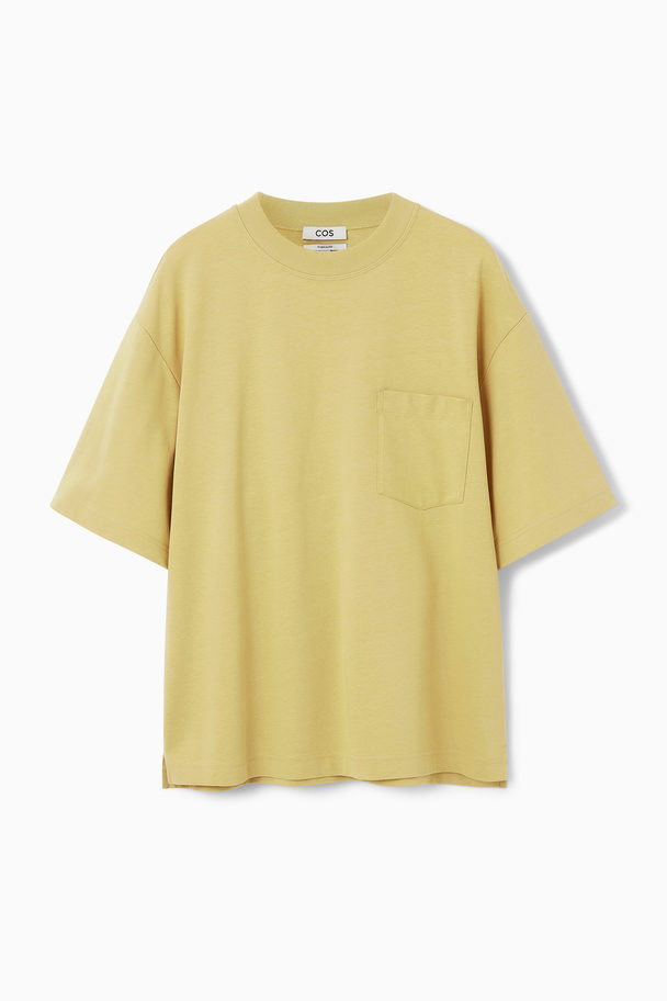 COS Heavy Duty T-shirt Yellow