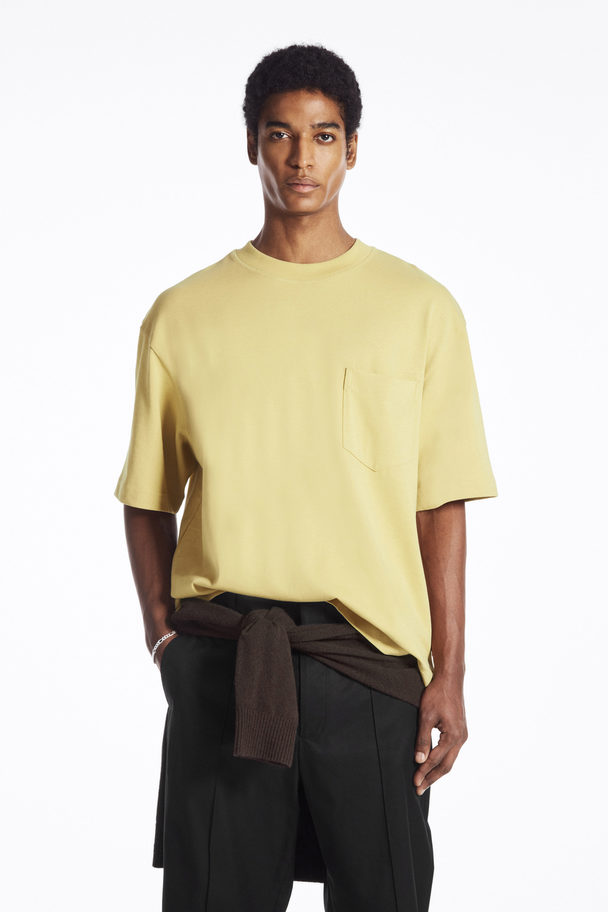 COS Heavy Duty T-shirt Yellow