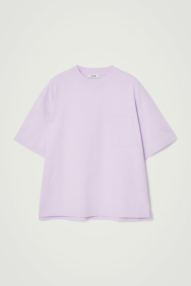 COS Heavy Duty T-shirt Syrenlila