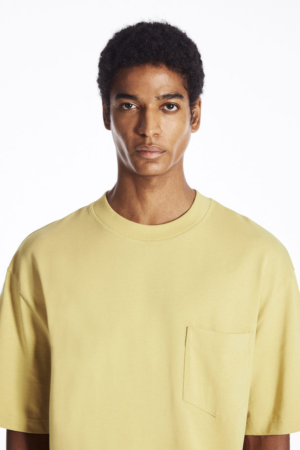 COS Heavy Duty T-shirt Yellow