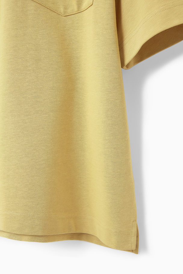 COS Heavy Duty T-shirt Yellow