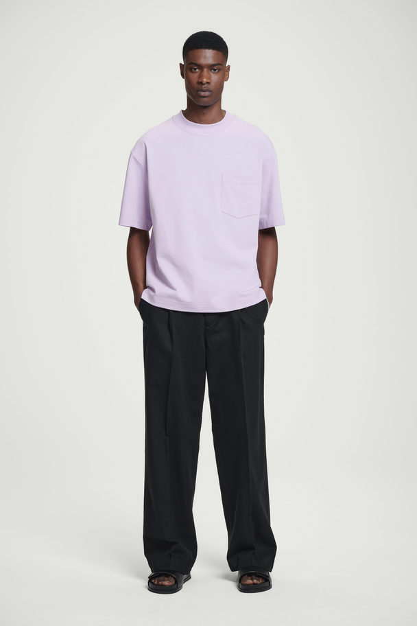 COS Heavy Duty T-shirt Lilac