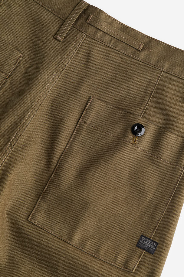 G-Star RAW Pleated Chino Relaxed Green