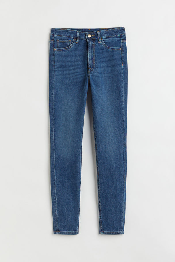H&M Ultra High Ankle Jegging Blauw