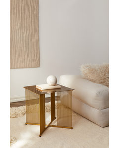 Stainless Steel Side Table Gold-coloured