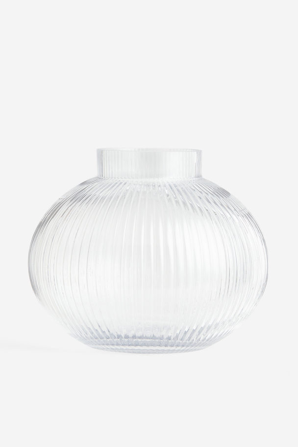 H&M HOME Glazen Vaas Transparant