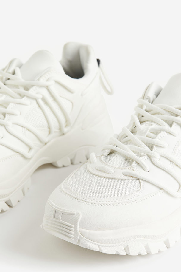 H&M Chunky Sneakers Wit