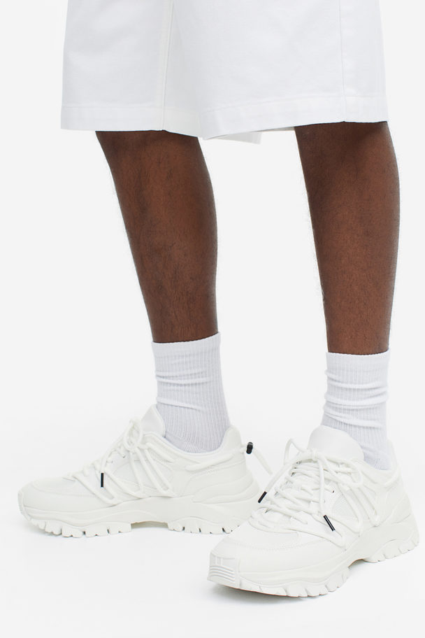 H&M Chunky Sneakers Wit