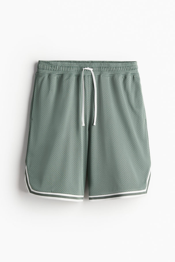 H&M DryMove™ Basketballshorts Khakigrün