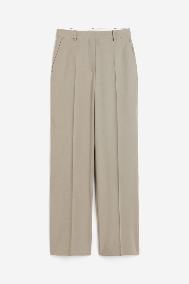 H&M Elegante Hose Greige