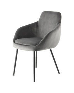 Chair Cobain 825 2er-Set grey