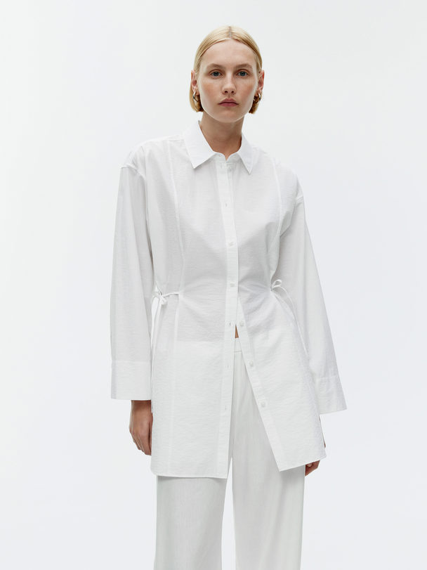 ARKET Loungewear Shirt White