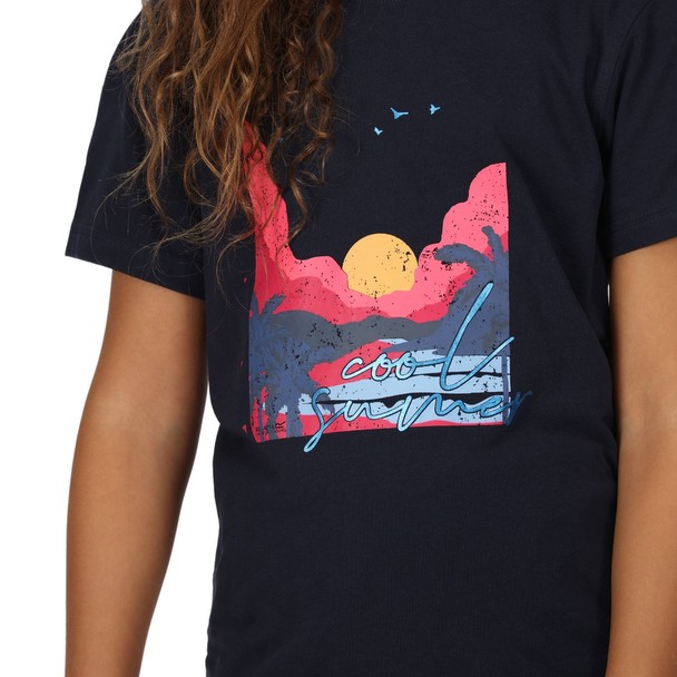 Regatta Regatta Childrens/kids Bosley Vi Sunset T-shirt