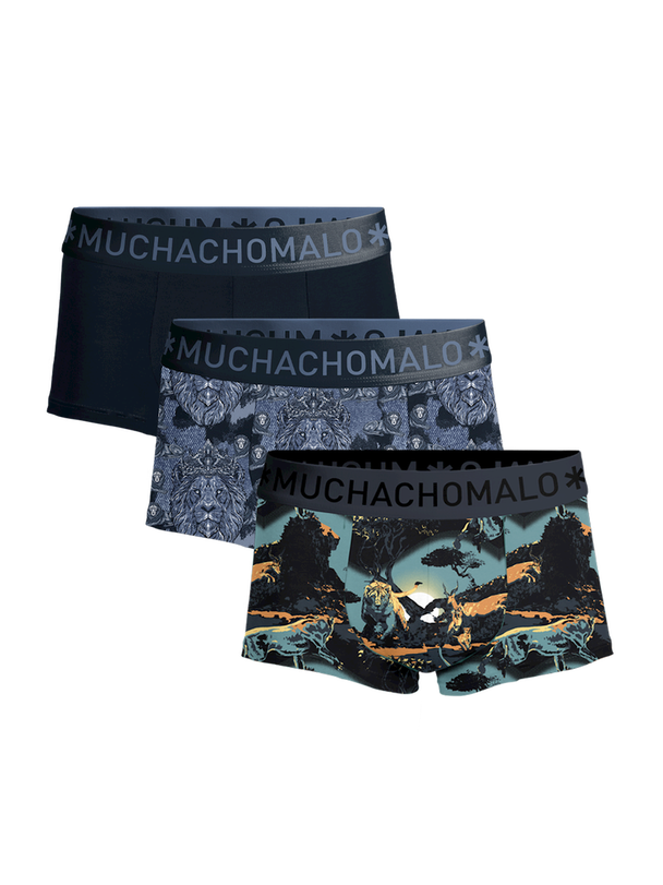 Muchachomalo Muchachomalo Boxershorts För Män - 3-pack - Kalsonger För Män