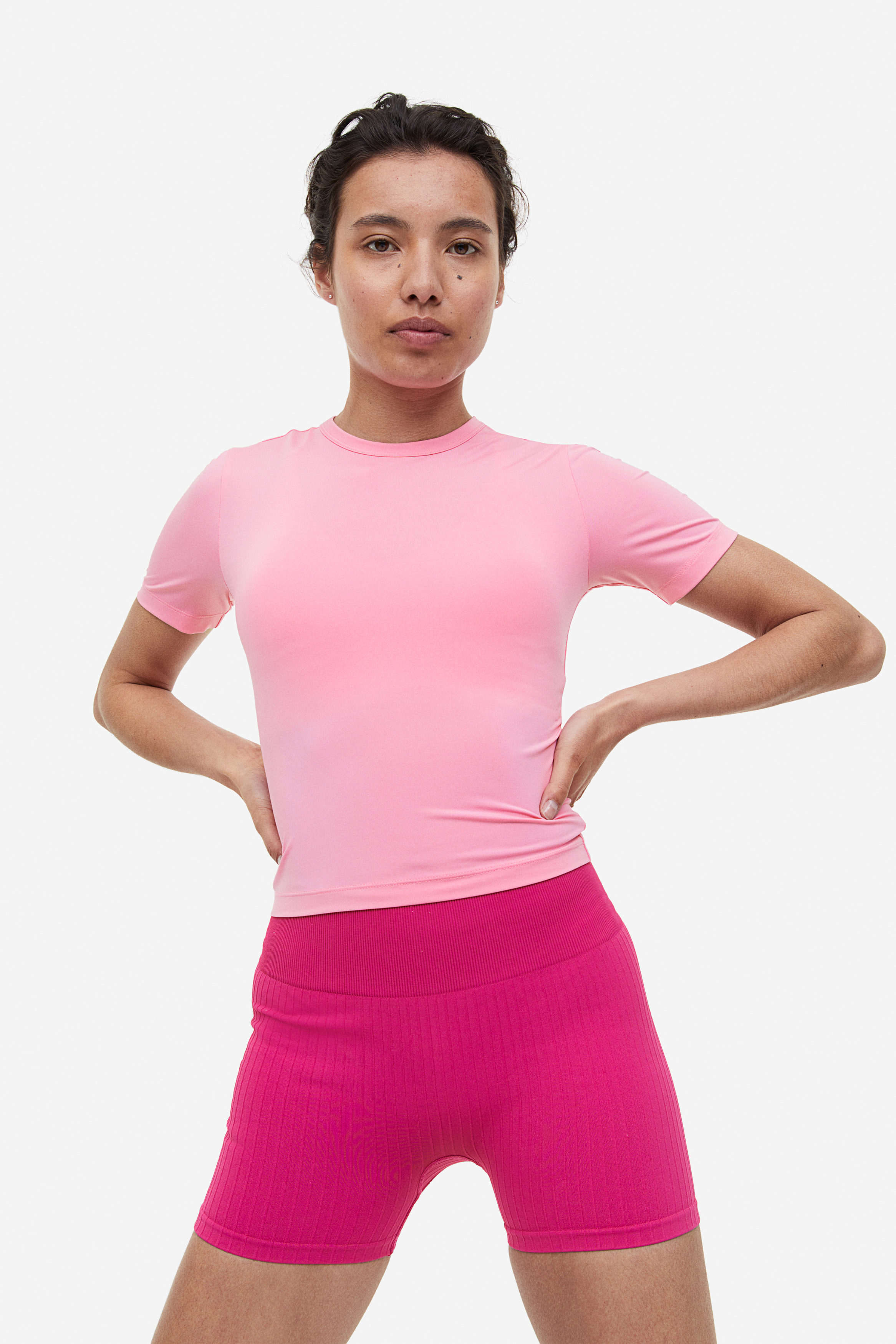 DryMove™ Light Support Sports Bra - Bubblegum pink - Ladies