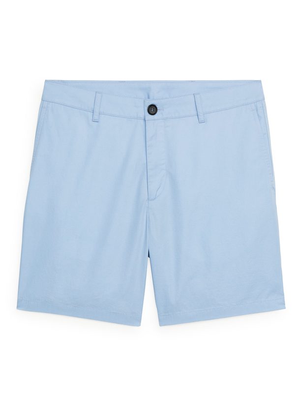 Arket Cotton Shorts Light Blue