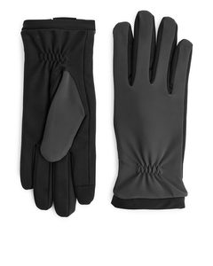 Hestra Lexi Softshell Gloves Dark Grey