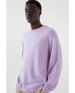 Relaxed-fit Cashmere Jumper Lilac
