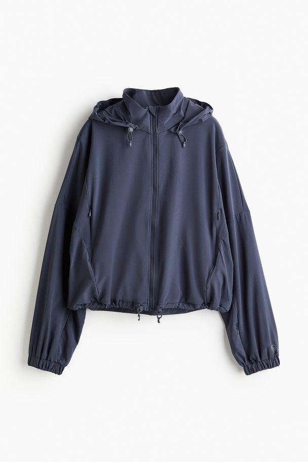 H&M Drymove™ Windproof Sports Jacket Steel Blue