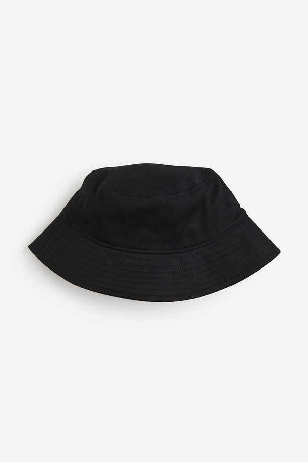 H&M Cotton Bucket Hat Black