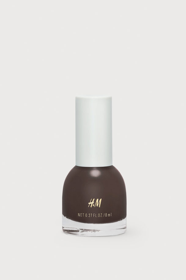 H&M Nail Polish Bitter Chocolate