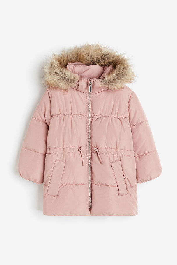 H&M Padded Jacket Dusty Pink