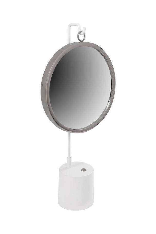 360Living Table Mirror Eleganca 225 white / silver