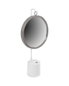 Table Mirror Eleganca 225 white / silver