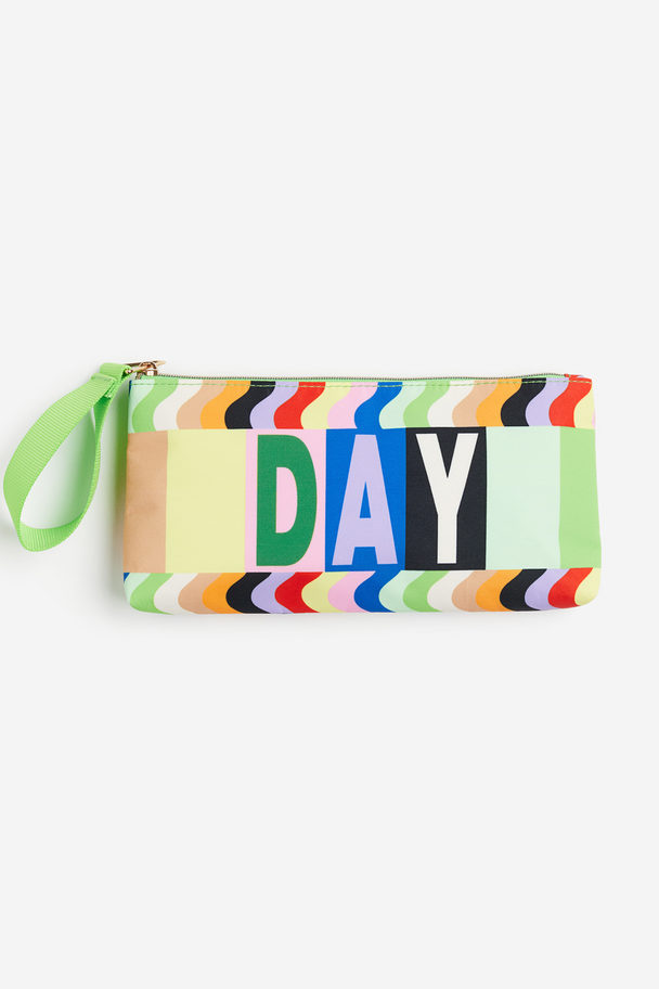 H&M Pencil Case Bright Green/lovely Day
