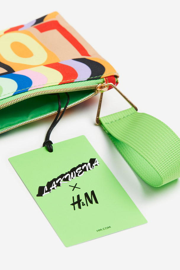 H&M Pencil Case Bright Green/lovely Day