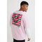 T-shirt Med Tryk Relaxed Fit Lys Rosa/keith Haring