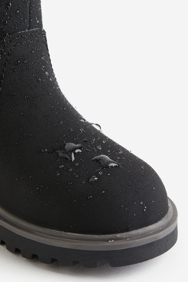 H&M Waterproof Chelsea Boots Black