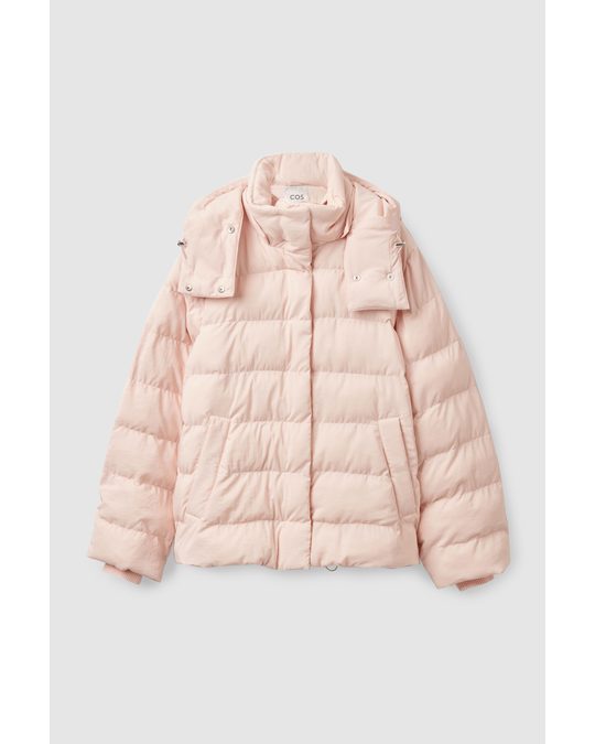 COS Flwrdwn™ Puffer Jacket Dusty Light Pink