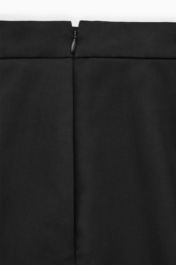 COS Slim-fit Pencil Skirt Black