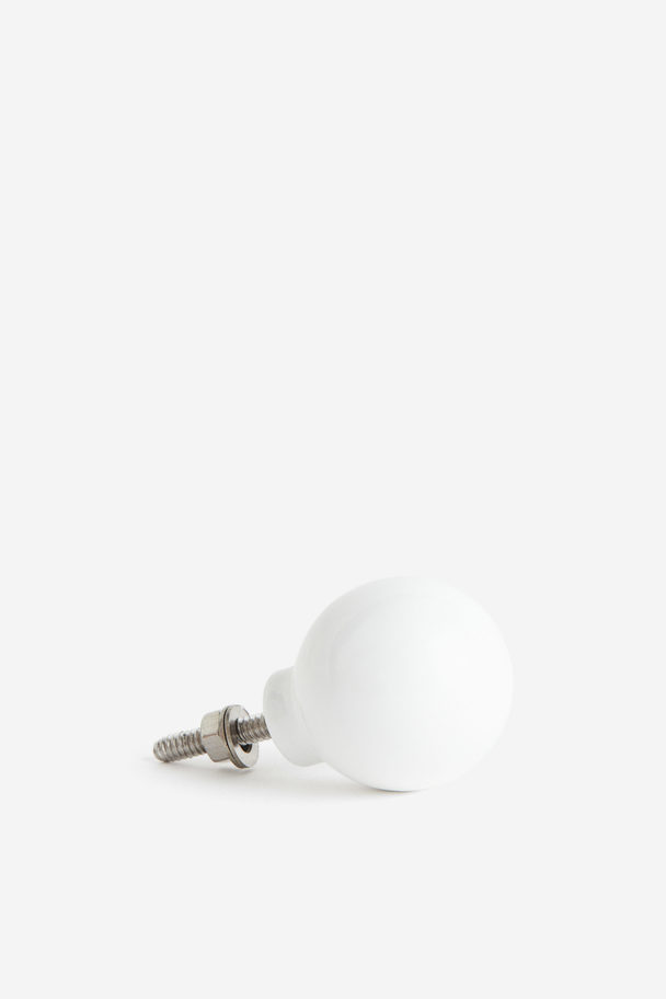 H&M HOME Round Knob White