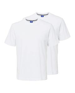 Basic T-shirt Van Biologisch Katoen, 2-pack